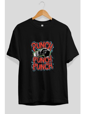 Ankhises Gym , Spor , Fitness Serisi 71 Ön Baskılı Oversize T-Shirt Erkek Kadın Pamuk Bisiklet Yaka Tişort