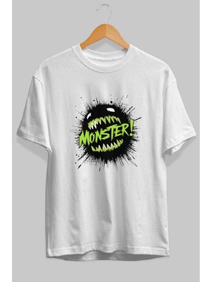 Ankhises Gym , Spor , Fitness Serisi 81 Ön Baskılı Oversize T-Shirt Erkek Kadın Pamuk Bisiklet Yaka Tişort