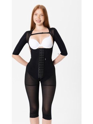 HA-2120 H&a Korse Stage 2 Bbl Kollu Diz Altı Korse Medikal Liposuction Karın Germe Doğum Sonrası Günlük