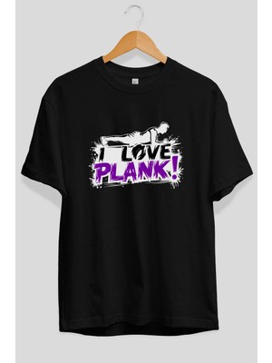 Ankhises Gym , Spor , Fitness Serisi 29 Ön Baskılı Oversize T-Shirt Erkek Kadın Pamuk Bisiklet Yaka Tişort