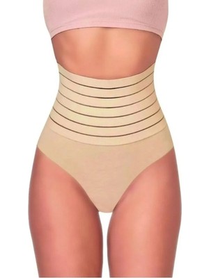 Arbe Buturo Model Karın ve Göbek Toparlayıcı Beli Lastikli Büyük Beden Külot Korse (3206)