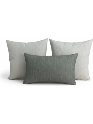 Elanora Home Indoor Outdoor Kırlent,güneşe Dayanıklı Balkon Bahçe Marin Kırlent Kılıfı 3’lü Set