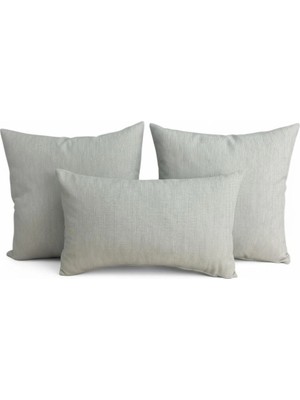 Elanora Home Indoor Outdoor Kırlent,güneşe Dayanıklı Balkon Bahçe Marin Kırlent Kılıfı 3’lü Set