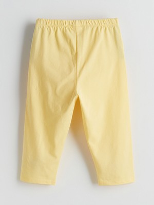 Lc Waikiki Yeni Sezon Beli Lastikli 3/4 Boy Kız Çocuk Tayt