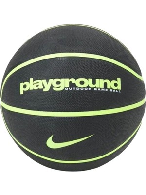 Nike Everyday Playground 8p Graphic Deflated Siyah Basketbol Topu N.100.4371.060.07