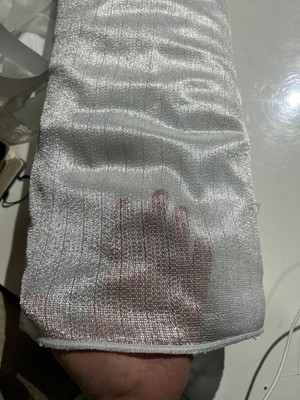 Ünverler Perde KAR600 Elite Seri V2 Gümüş / Silver Işlemeli Tül - 3 Metre - Sık Pile 1/3