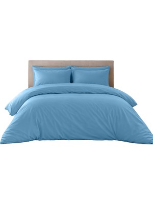 Sabia Soft Touch %100 Pamuk 62 Tel – 140X200 cm + 37 cm Yüksekliğe Uygun Çift Kişilik Nevresim Takımı 4 Yastıklı