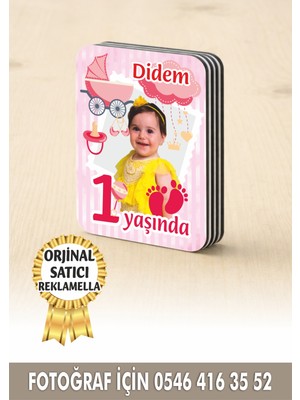 Reklamella 192 Temalı Kişiye Özel Resimli Doğum Günü Magneti 8x6 cm  10 Adet