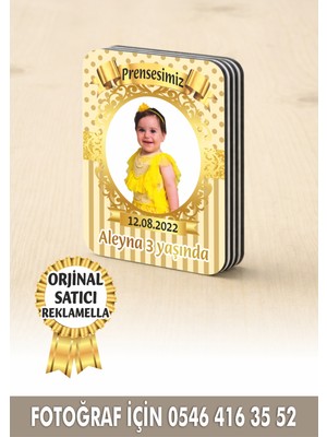 Reklamella 188 Temalı Kişiye Özel Resimli Doğum Günü Magneti 8x6 cm  10 Adet