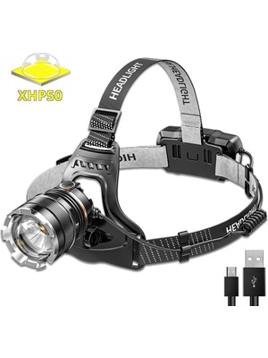 Najmaddin PS-8002 Sensörlü Zoomlu Profesyonel Şarjlı Kafa Lambası