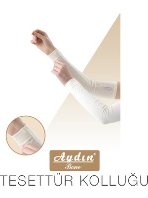 Minawish Kaliteli Tesettür Kolluğu - Kolluk - Beyaz