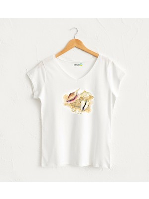 Kidilia Deniz Hazineleri Tasarım T-Shirt