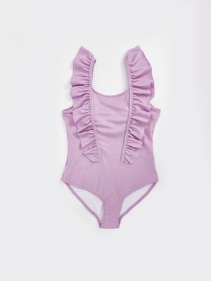 Lc Waikiki Yeni Sezon Hızlı Kuruyan Uv Korumalı Kız Çocuk Mayo