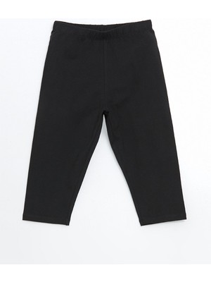 Lc Waikiki Yeni Sezon Beli Lastikli 3/4 Boy Kız Çocuk Tayt