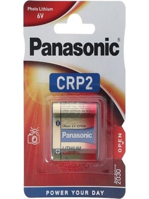 Panasonic Crp2 6V Lityum Pil Erpilsan Elektronik