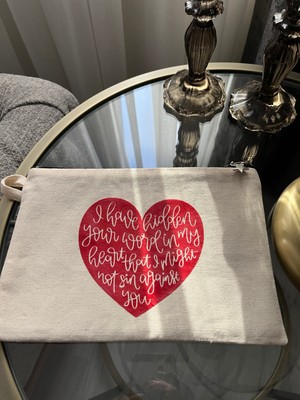 Elissydesign Kanvas Çanta Desenli