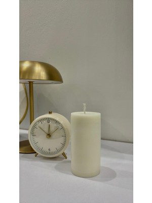 Petek Atölyesi Doğal Soya Wax Silindir Mum Tekli 10X5 cm