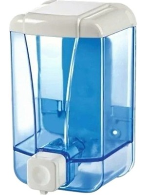 Usin 500 cc Şeffaf Duvara Monte Sıvı Sabun Dezenfektan Dispenseri Dispansari Mutfak Banyo Sıvı Sabunluk