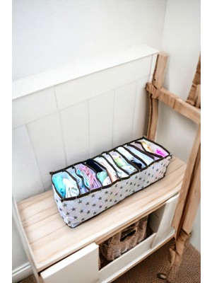 Helen's Home 5 Adet 11 Gözlü Çekmece Içi Akordiyon Organizer M 40X16X12