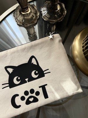 Elissydesingn Kanvas Tasarım Clutch  Çanta Hediyelik