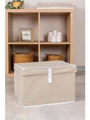 Helen's Home 4 Adet Kapaklı Mini Kutu Hurç 40X30X26 cm