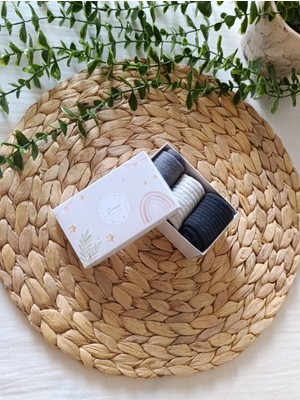 Zemze Bebek Çorap ( Kutu Içeriği; 3 Çift Çorap)