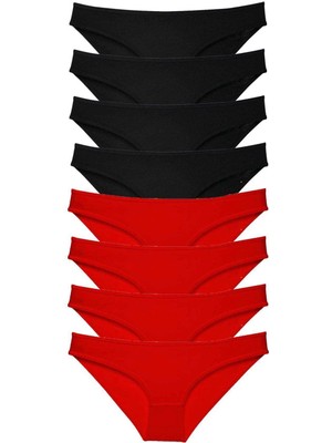 Beruflic 8 Adet Süper Eko Set Likralı Kadın Slip Külot