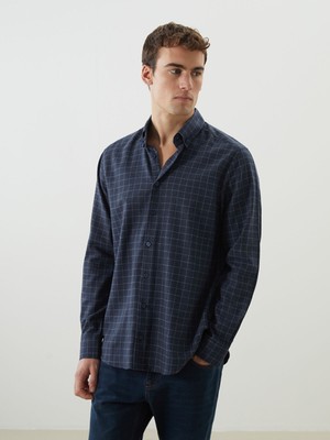 Lc Waikiki Yeni Sezon Regular Fit Uzun Kollu Ekose Erkek Oduncu Gömlek