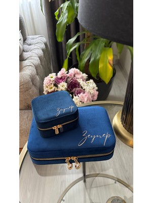 Elissydesign Kişiye Özel Kadife Kutu – Isim Baskılı Özel Tasarım