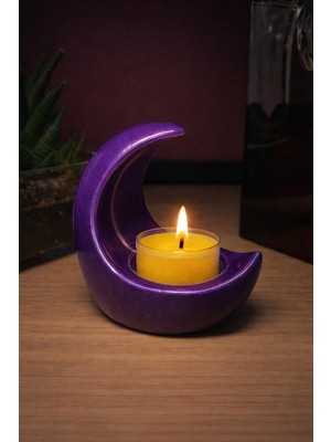 The Little Nature Ay Figürlü Tealight Mumluk – Dekoratif