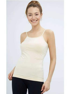 Beruflic Elite Life Kadın Ip Askılı Iz Yapmaz Uzun Ten Atlet 846