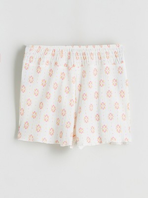 Lc Waikiki Yeni Sezon Beli Lastikli Kız Çocuk Şort