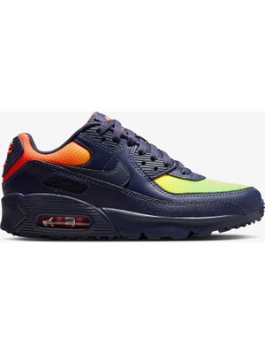 Nike Air Max 90 Ltr Lacivert Spor Ayakkabı (Dar Kalıp) CD6864-701