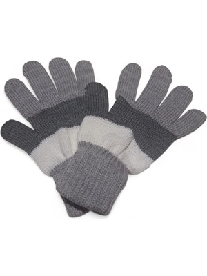 Eleven Markets Garson Beden Erkek Çocuk Eldiven Gri  8-12 Yaş