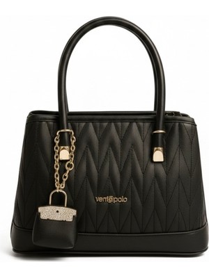 Zerva Queen Aksesuarlı Şık Tasarım Anne El ve Omuz Çantası