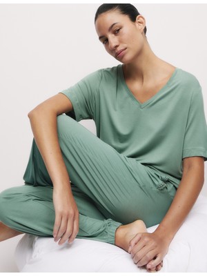 Marks & Spencer Dantel Detaylı Pijama Altı