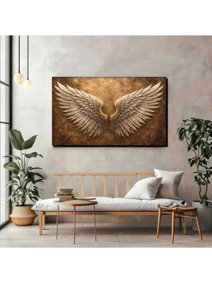 Melek Kanatları Kanvas Tablo – Güç, Özgürlük ve Asaletin Simgesi