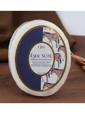 Eşek Sütlü Süngerli Sabun