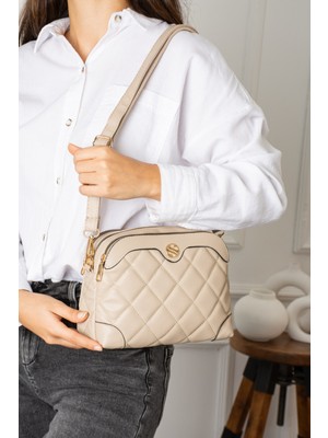 Rky Serenity Sanmorris Kadın Ayarlanabilir Çapraz Askılı 4 Bölmeli Omuz ve Çapraz Çanta