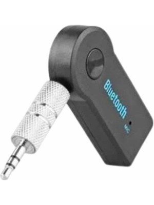 Tüm Cihazlara Uyumlu Bluetooth Aux Araç Kiti Siyah