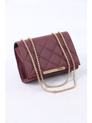 Eytu Zincir Askılı Kapitone Desenli Kadın Omuz Çantası