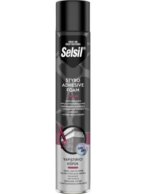 Selsil Mantolama Yapıştırıcı Köpük 850 gr