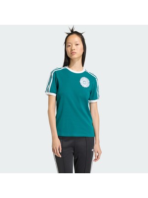 Adidas Originals KS6565 Adıdas Orıgınals Dantel Logolu Ss Tişört