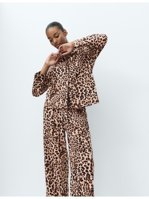 Marks & Spencer Desenli Pijama Takımı