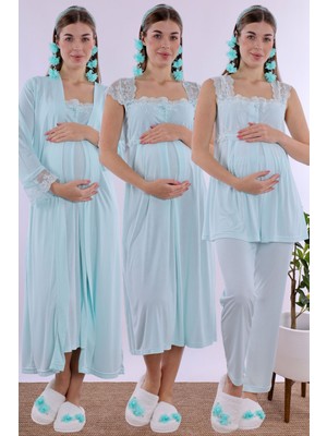 Effortt Turkuaz Hamile Lohusa Set