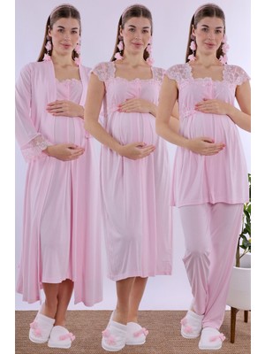 Effortt Pembe Hamile Lohusa Set