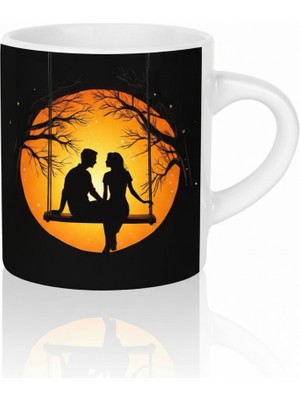 Bade Sevgililer Gününe Özel Kahve Fincanı