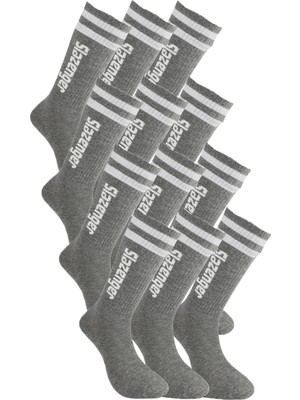 Slazenger Jınn 12 Li Set Erkek  Siyah Çorap