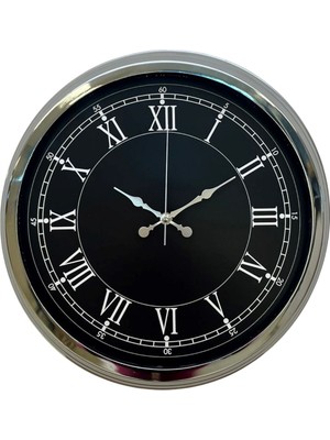 ForWhat Büro Ev Ofis Hediyesi Için 40CM Krom Trend Dizayn Duvar Saati