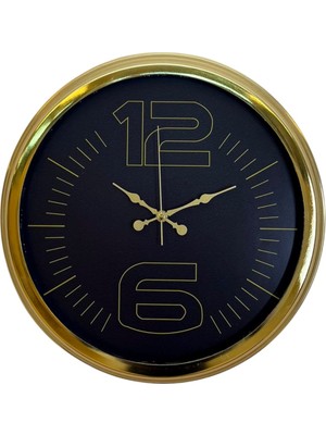 ForWhat Büro Ev Ofis Hediyesi Için 40CM Golden Motif Prestij Duvar Saati